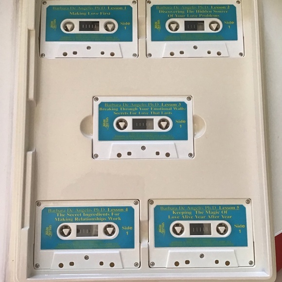 NOS Vtg Making Love Work Relationship Program Set VHS & Cassettes DeAngelis Bonu - Picture 5 of 8